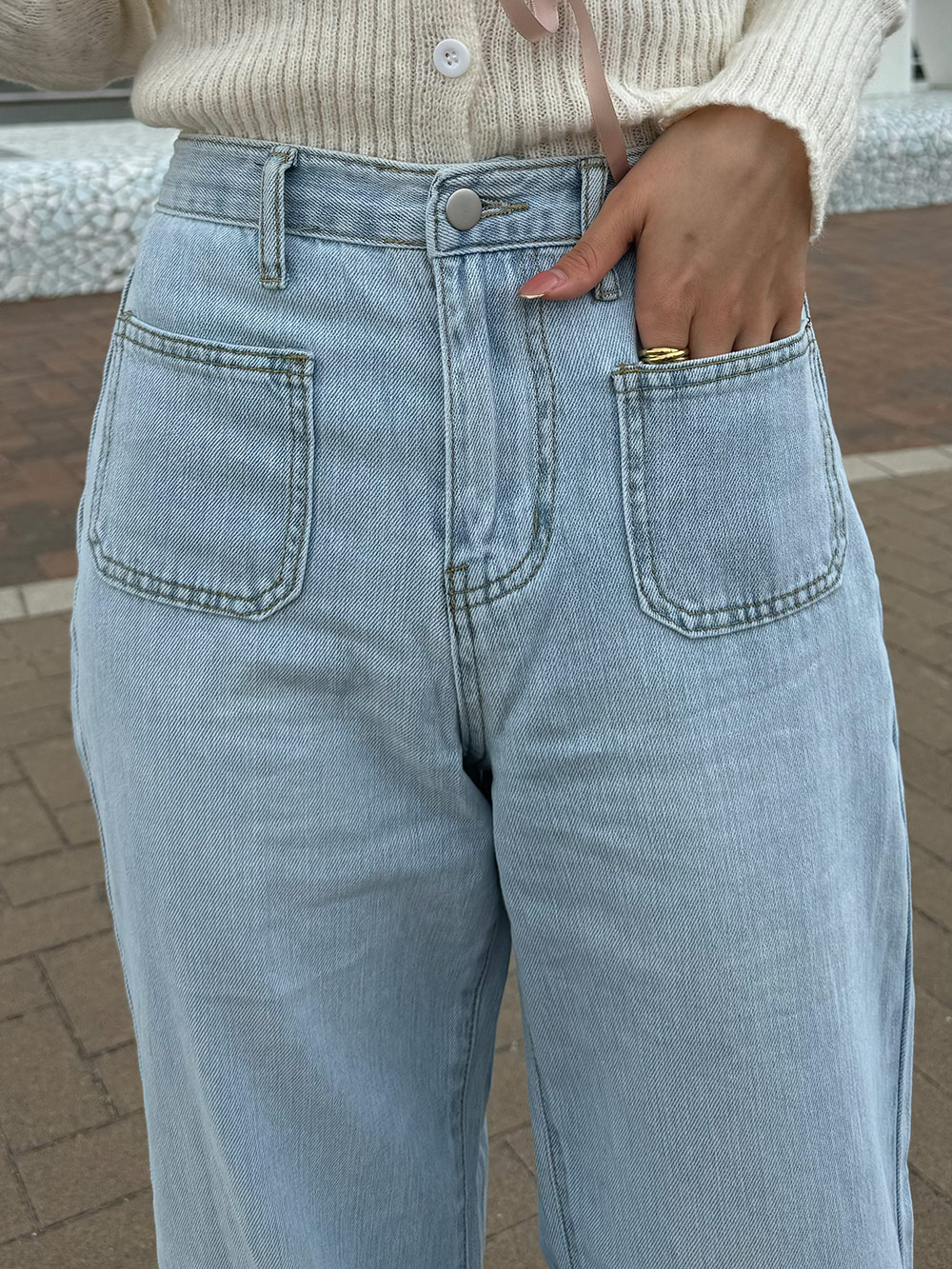 アウトポケットデニムパンツ | 詳細画像8