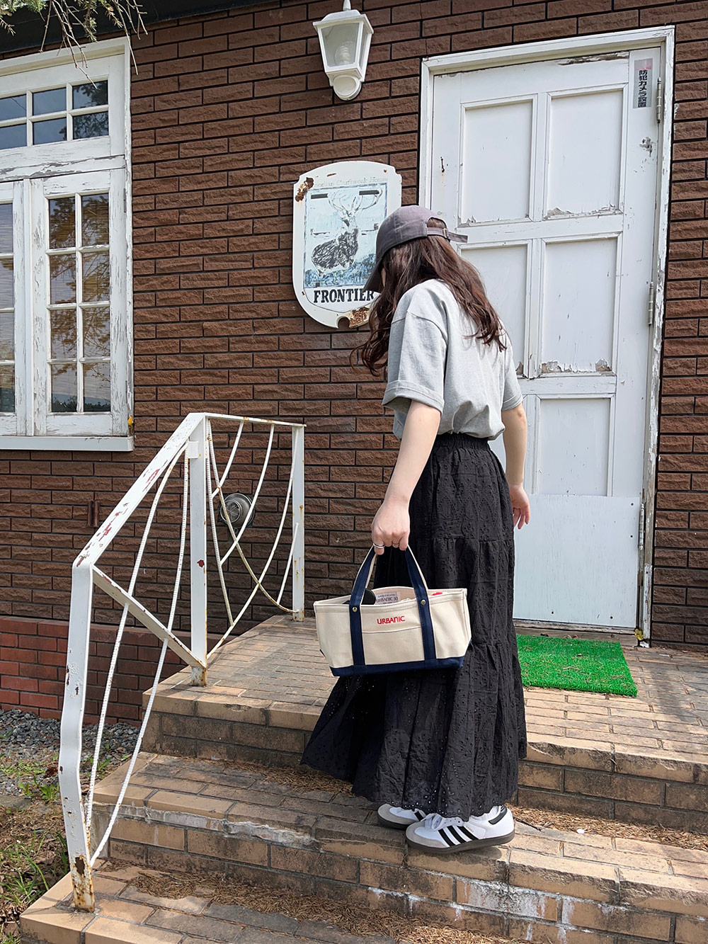avec deuxclefs 24AW アイレットスカート スカート