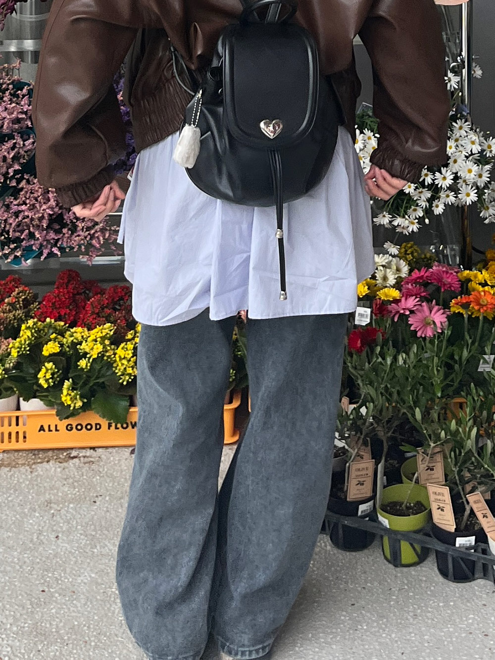 3TYPEルーズデニムパンツ | 詳細画像4