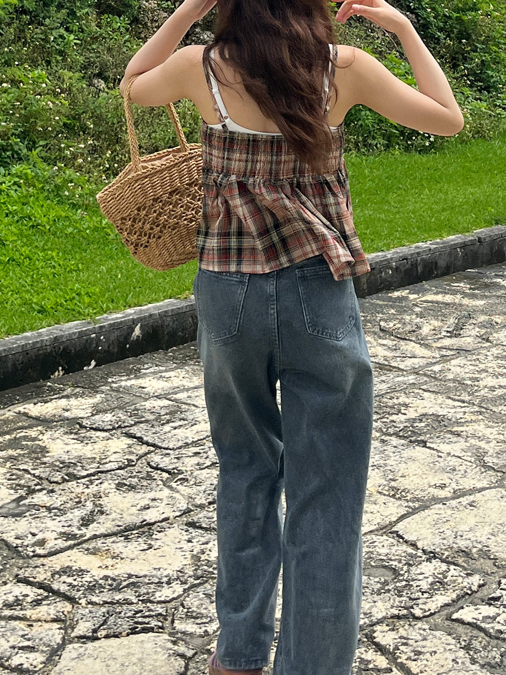 3TYPEルーズデニムパンツ | 詳細画像7