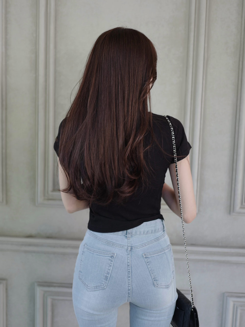 ヘンリーネッククロップドTシャツ | 詳細画像10