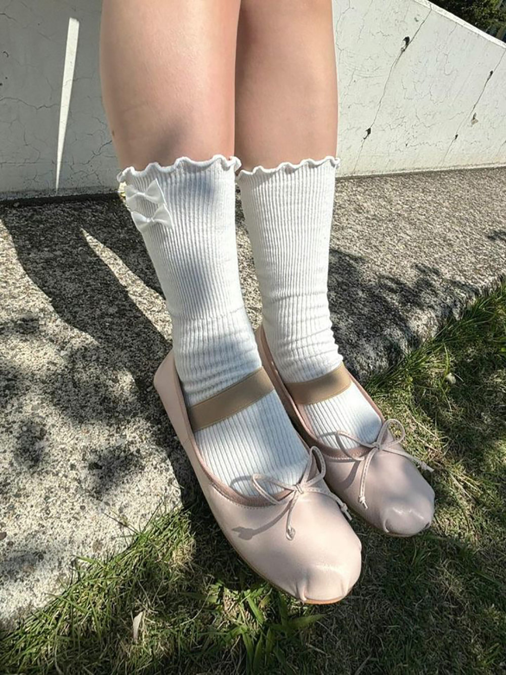2TYPEリボン&フリルソックス | レディースファッション通販 - DHOLIC