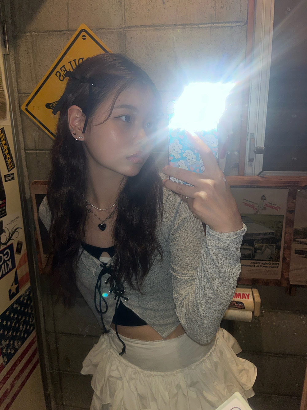キャミソール&編み上げTシャツSET | 詳細画像3