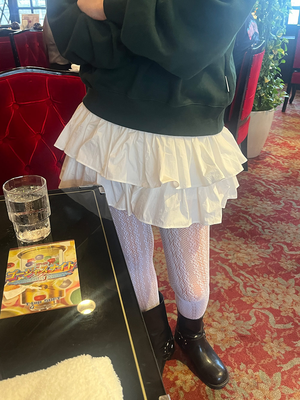 Lace Ladies タイツ 3枚セット レトロデザインレース編み