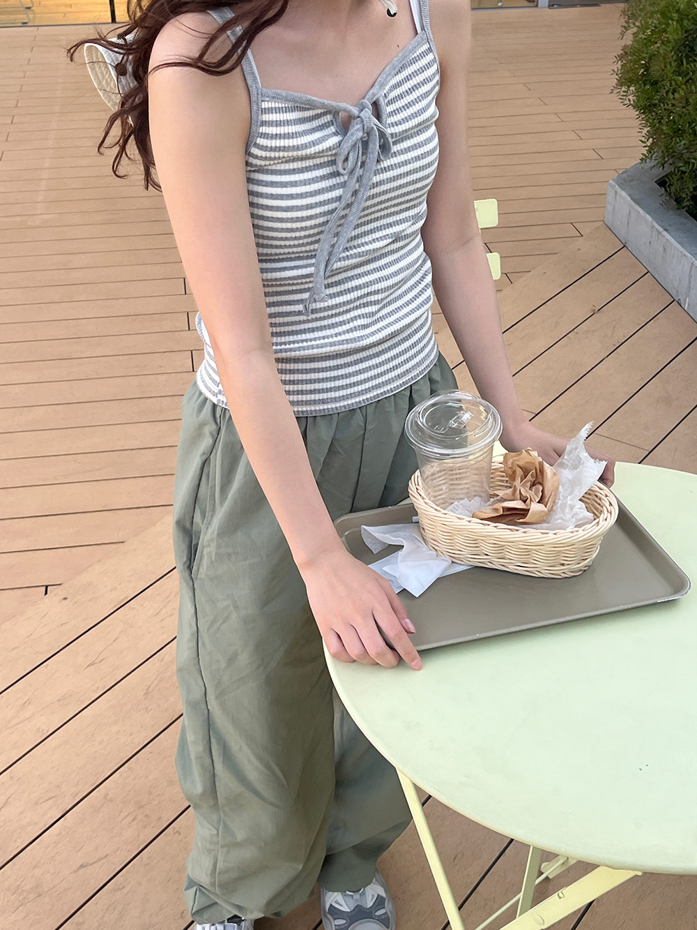 2WAYボーダーキャミソール | 詳細画像2