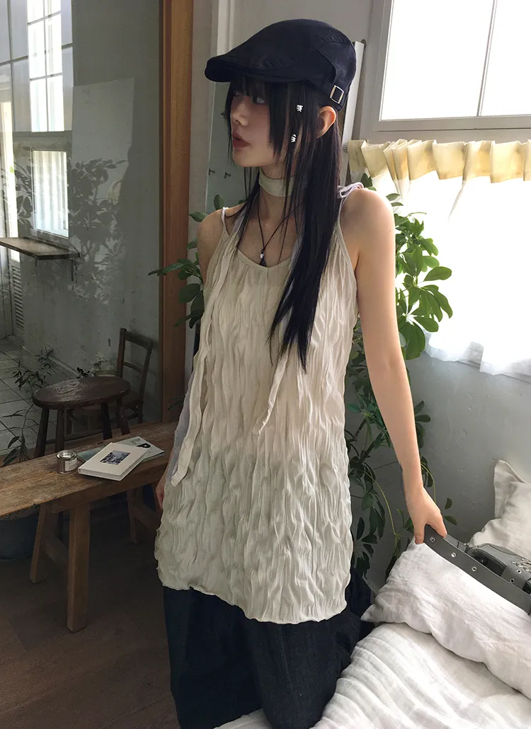 リンクルキャミワンピース | WONDERWONDER | 詳細画像1