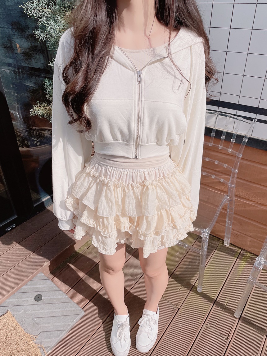 ボリュームフリルミニスカートパンツ | mirangmirang | 詳細画像8