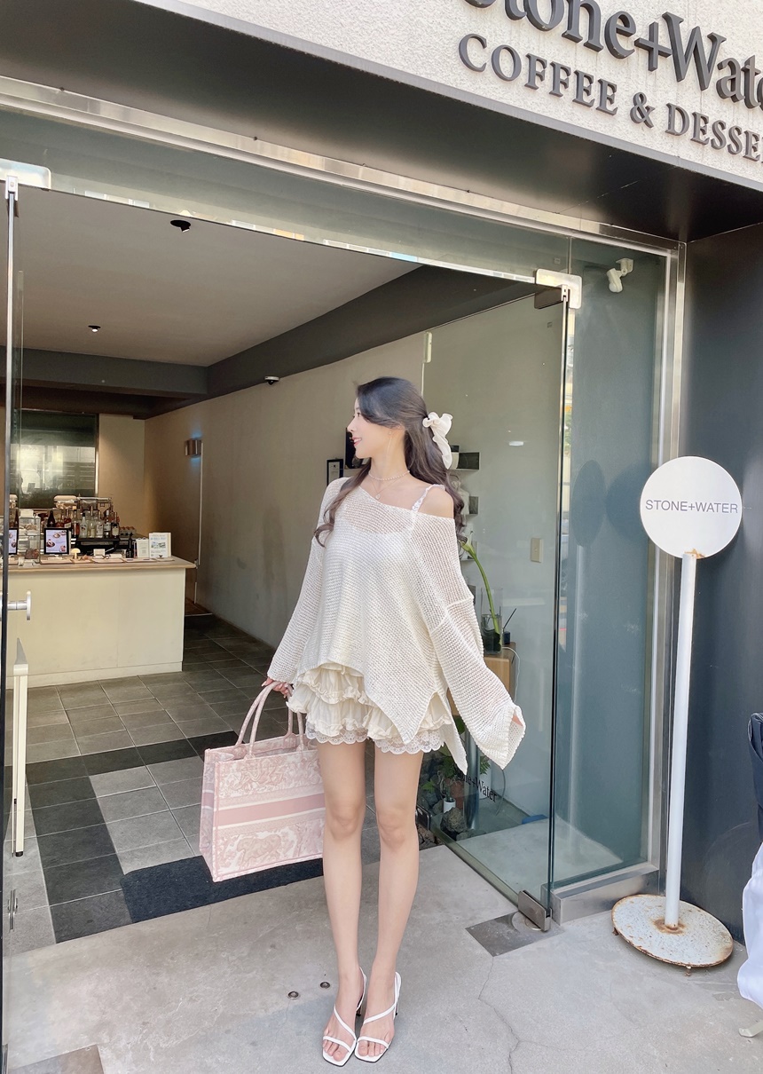 ボリュームフリルミニスカートパンツ | mirangmirang | 詳細画像43
