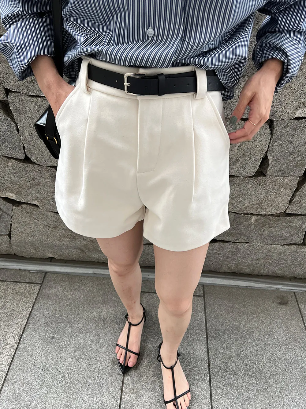 スナイデル ベルト付きタフタスカショーパン 人気 商品 通販 SNIDEL ベルト付きタフタスカショー SNIDEL ベルト付きタフタショーパン ホワイト