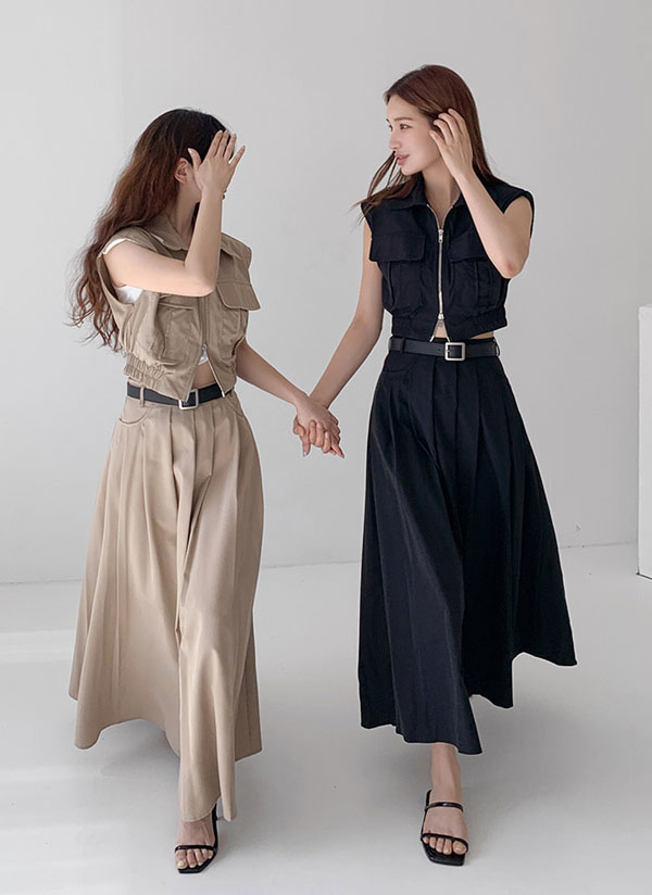 ダニー＆アン ノースリーブ 膝丈ワンピース チェック シースルー 程よく