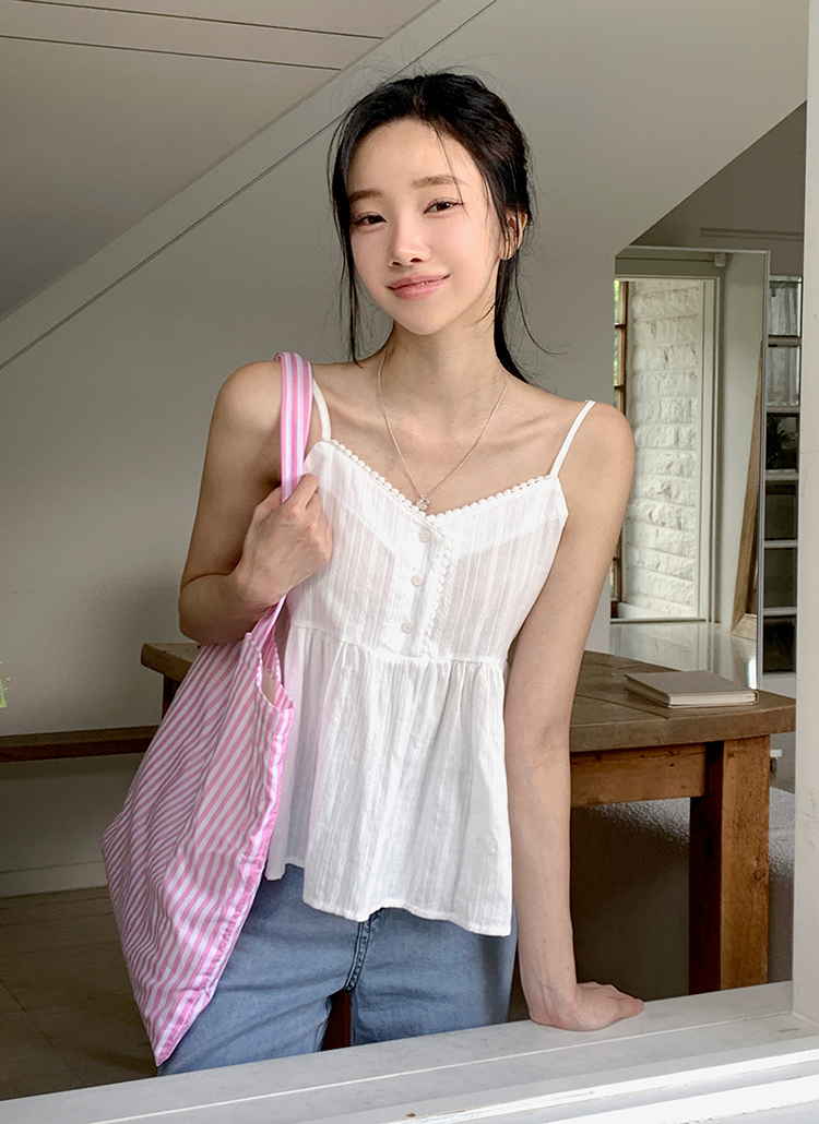 Petal Tulleペプラムキャミソール Petal Tulleペプラムキャミソール