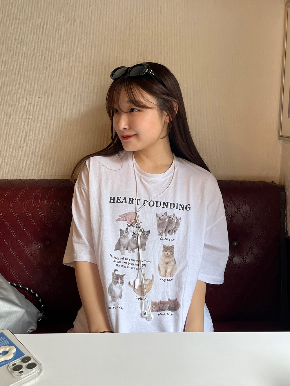 マルチCATフォトプリントTシャツ | 詳細画像2