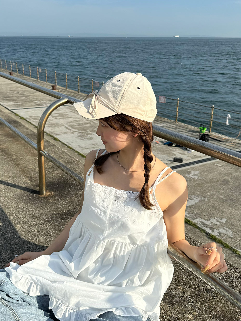 リボンストラップキャップ | 詳細画像4