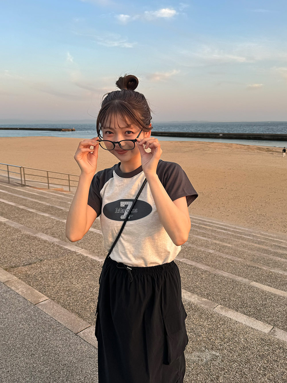 ラグランスリーブロゴTシャツ | 詳細画像2