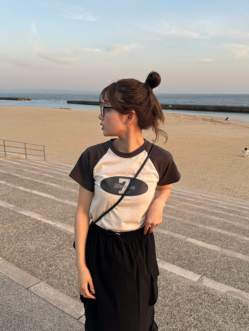 ラグランスリーブロゴTシャツ | 詳細画像7