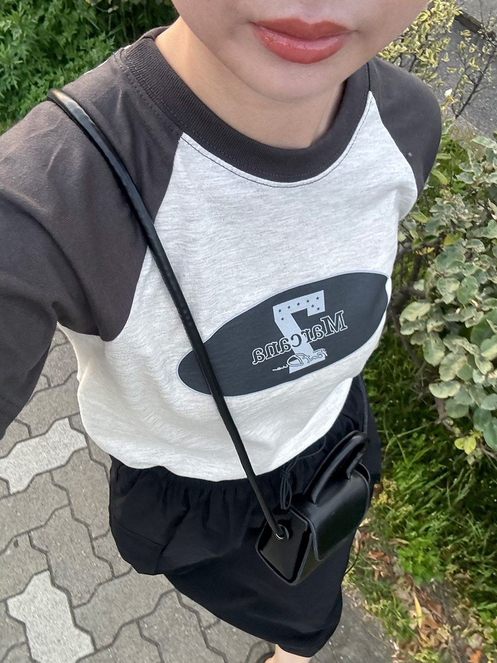 ラグランスリーブロゴTシャツ | 詳細画像8
