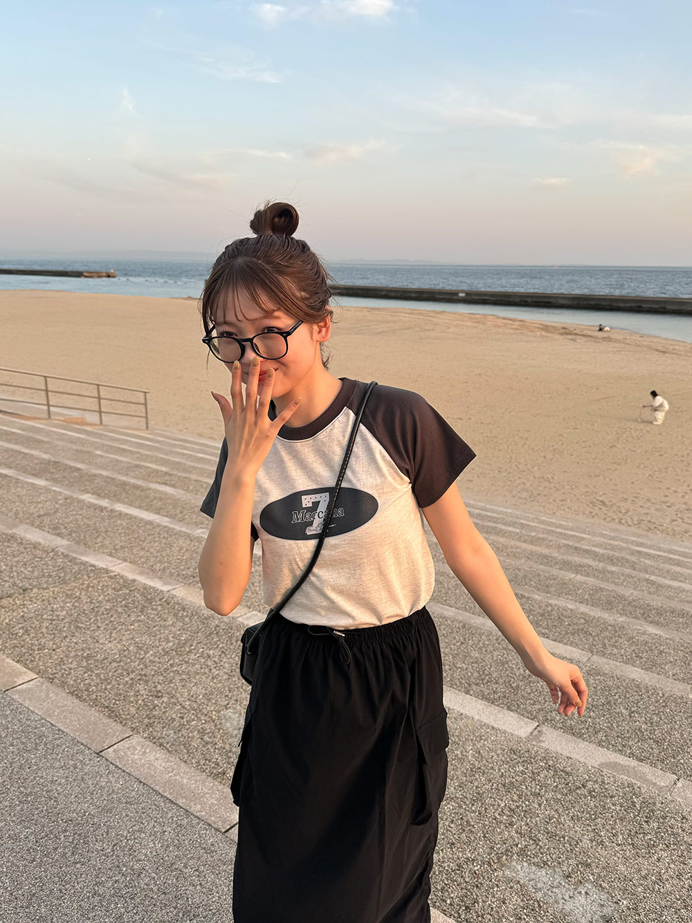 ラグランスリーブロゴTシャツ | 詳細画像9
