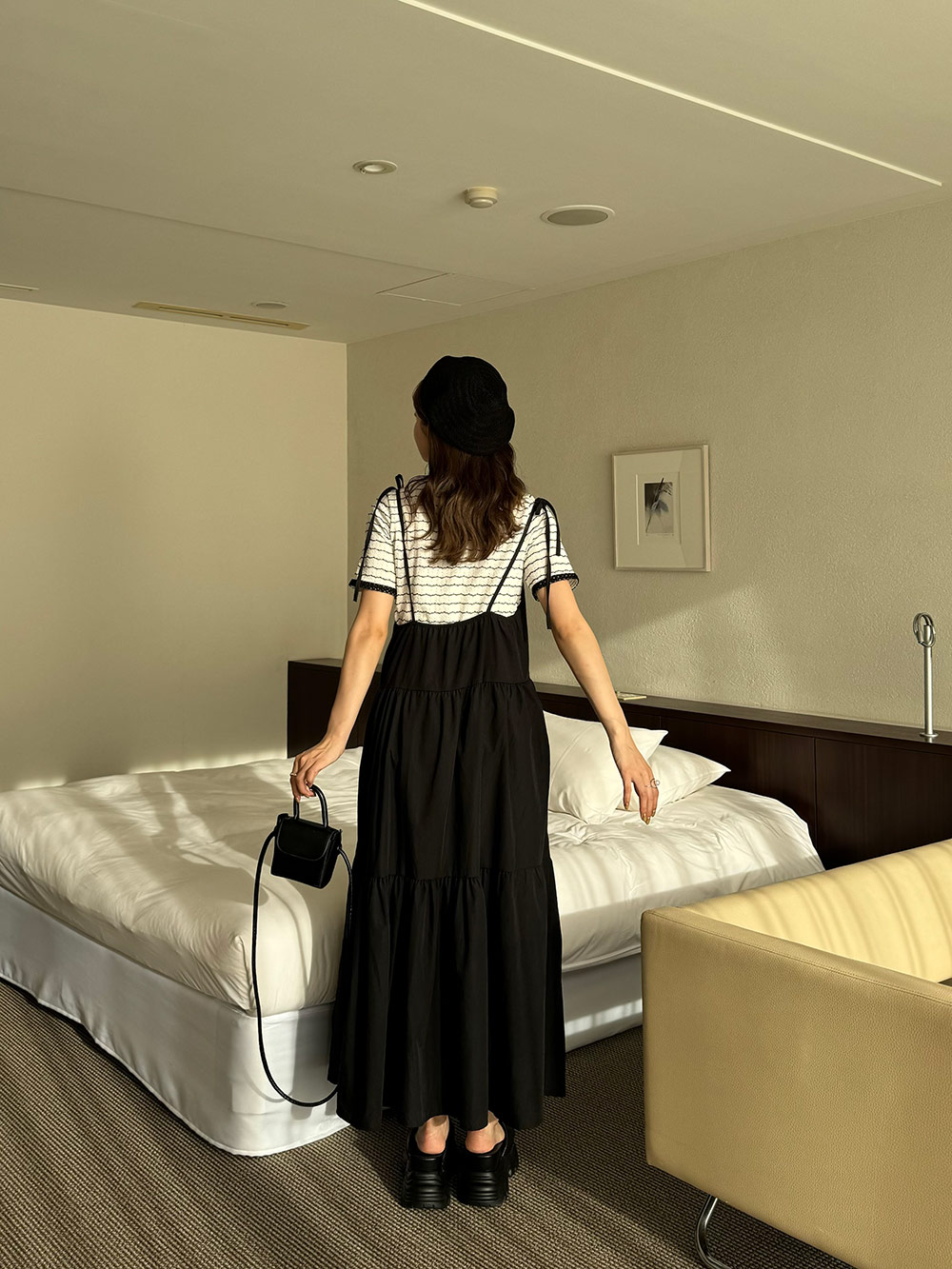 ウェーブボーダー配色ブラウス | 詳細画像4