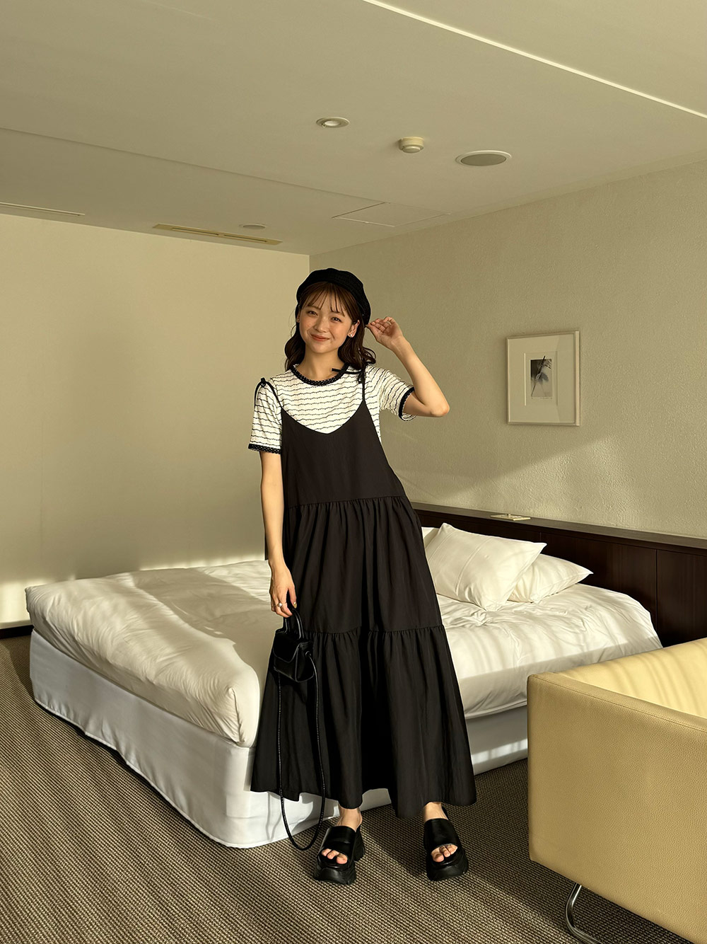 ウェーブボーダー配色ブラウス | 詳細画像6