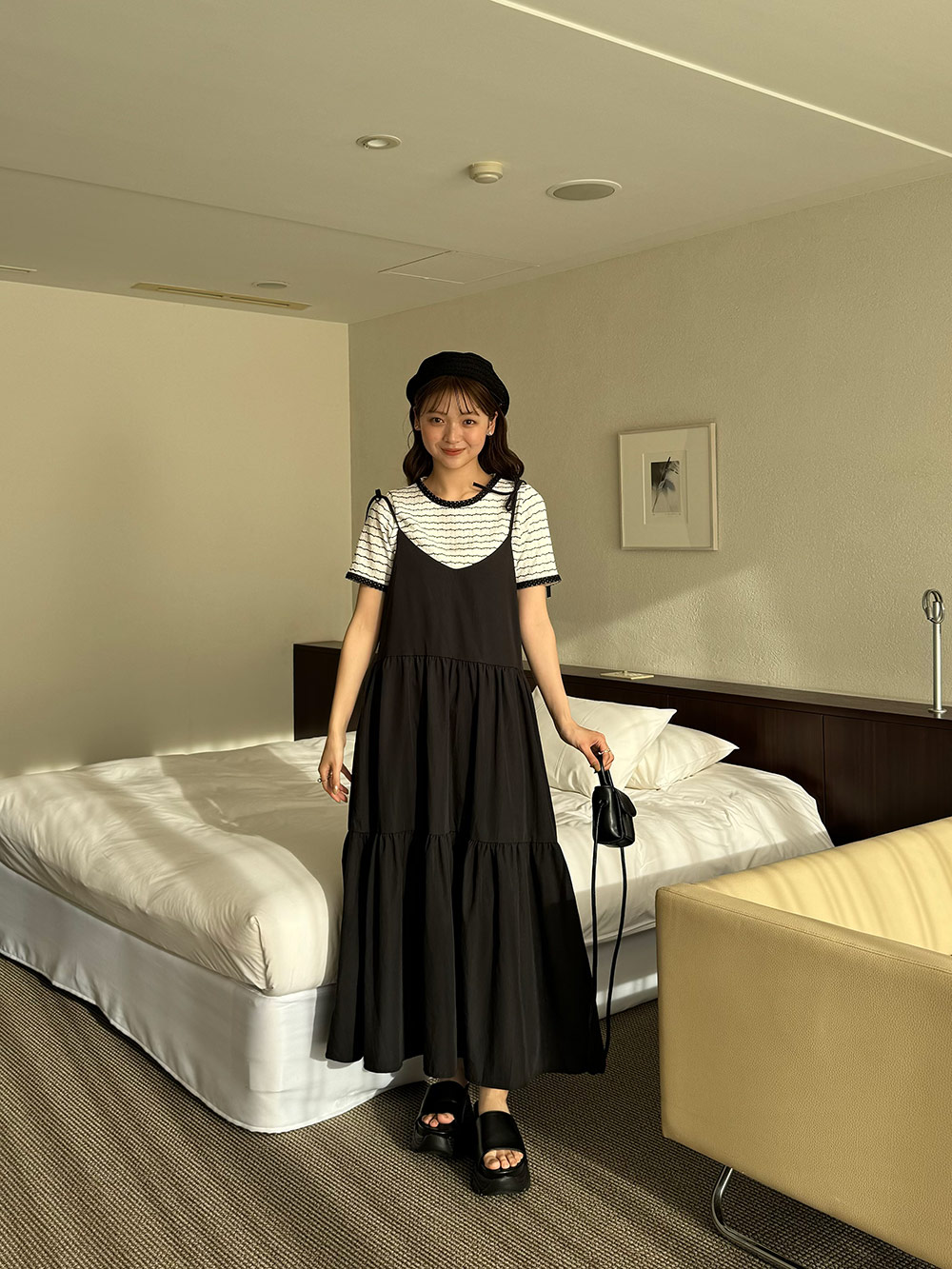 ウェーブボーダー配色ブラウス | 詳細画像8