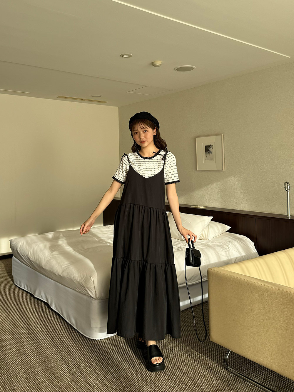 ウェーブボーダー配色ブラウス | 詳細画像9