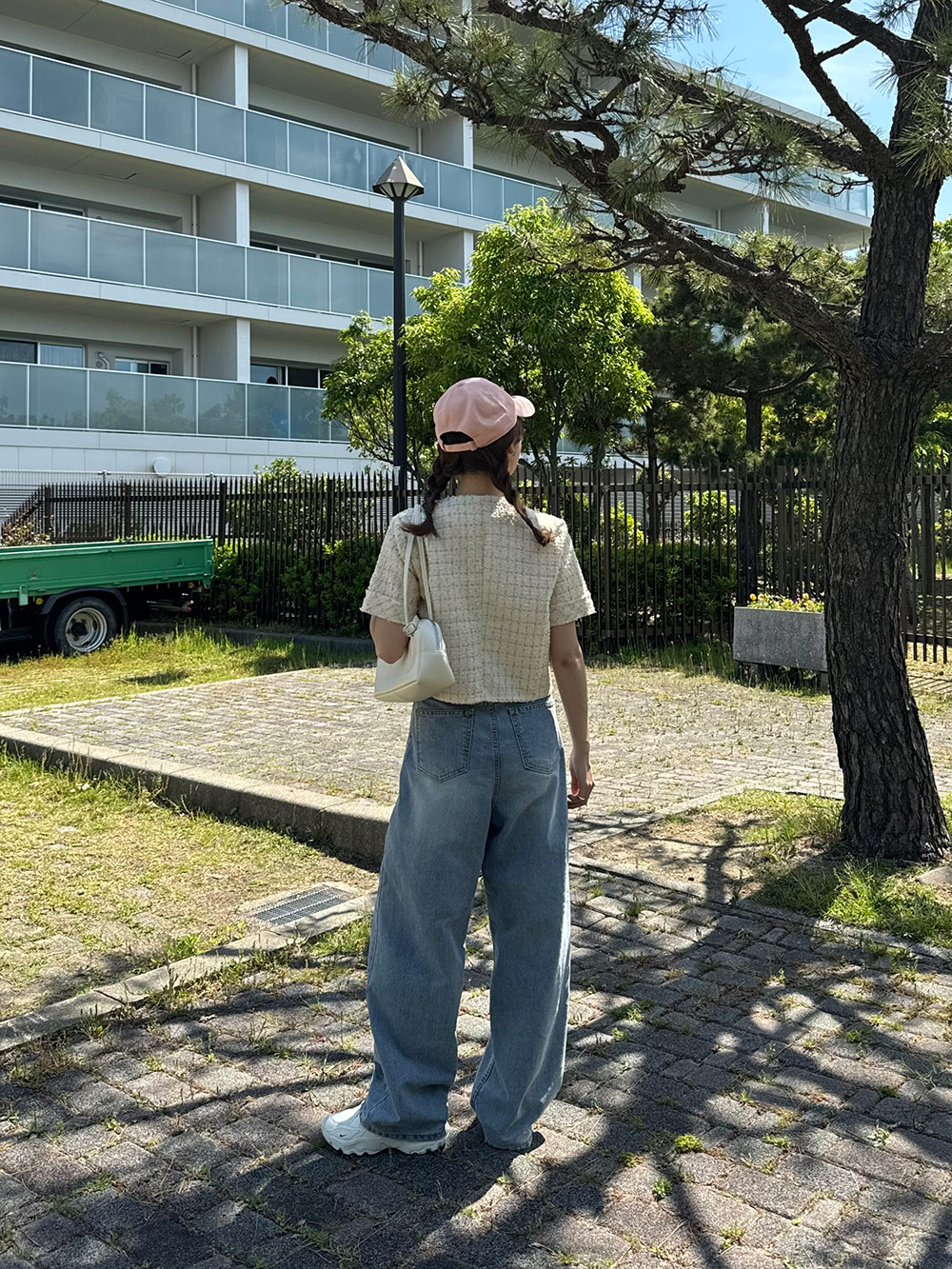 グリッターツイード半袖ジャケット | 詳細画像9