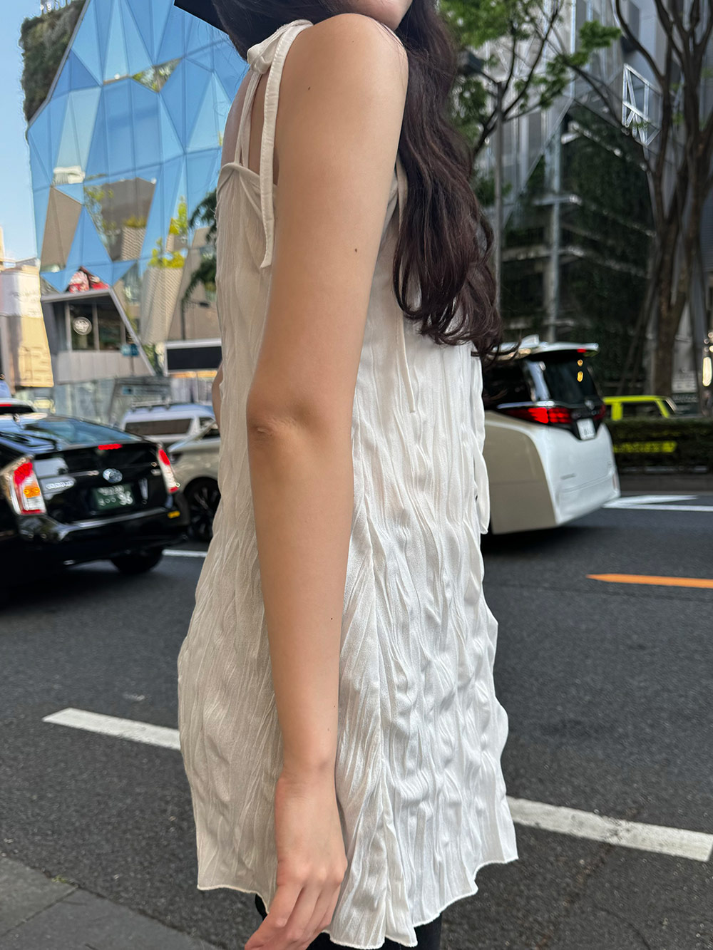 ネックストラップ付シアーキャミワンピース | 詳細画像18