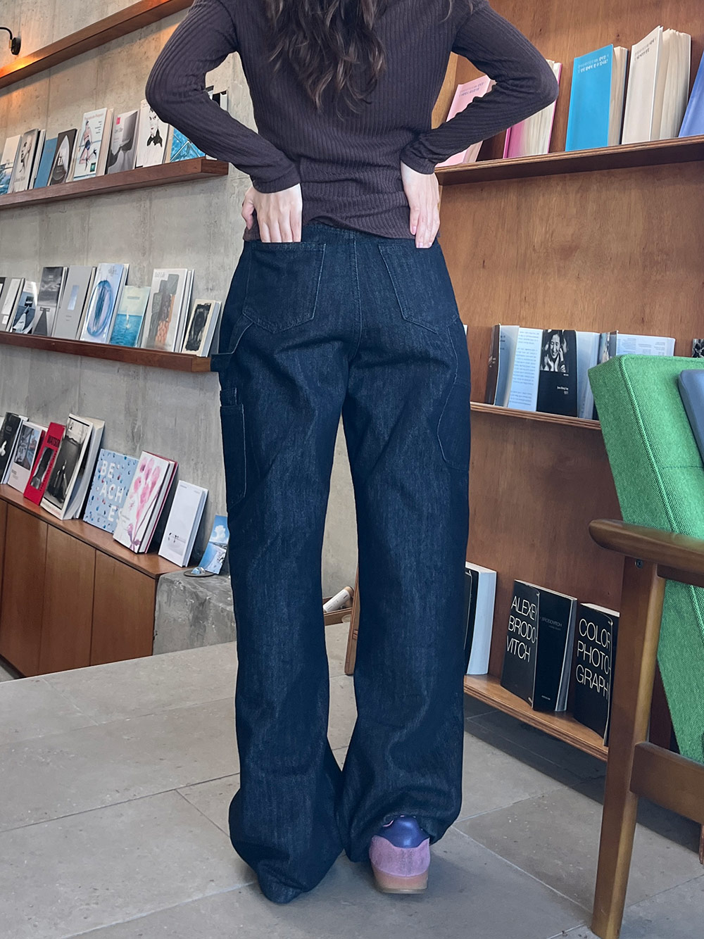 ノンウォッシュカーゴデニムパンツ | 詳細画像10