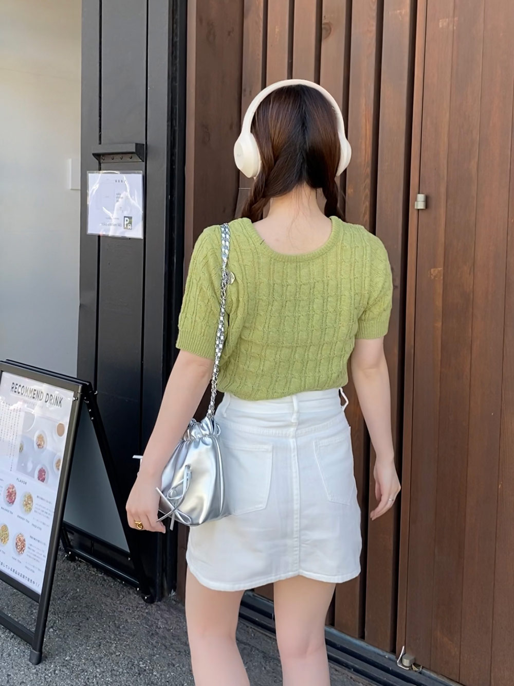 台形デニムミニスカート | 詳細画像8