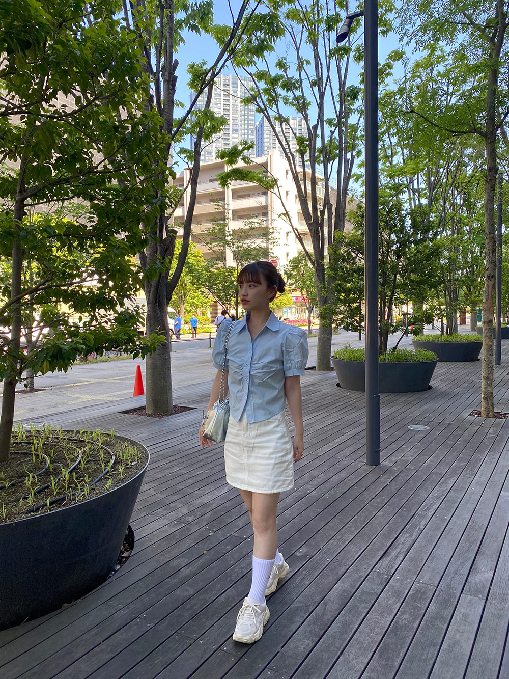 台形デニムミニスカート | 詳細画像14