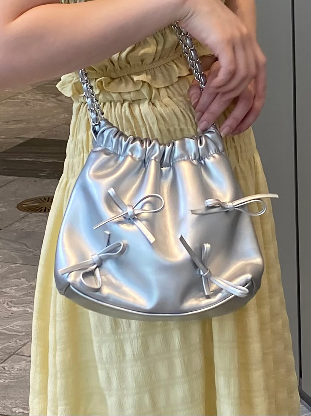 2WAYリボンチェーンバッグ | 詳細画像3