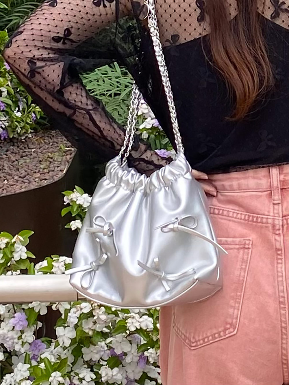 2WAYリボンチェーンバッグ | 詳細画像6