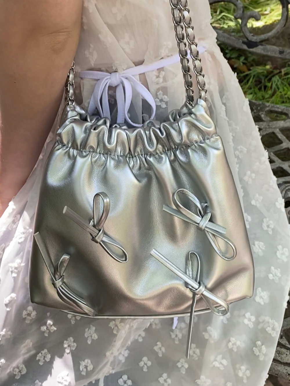 2WAYリボンチェーンバッグ | 詳細画像7