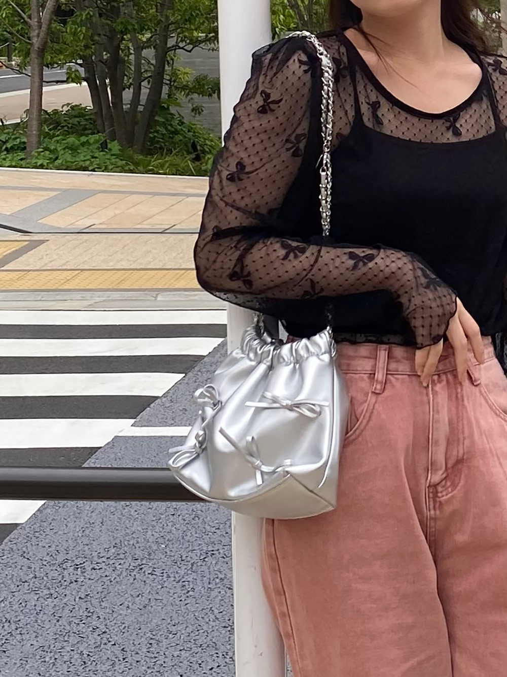 2WAYリボンチェーンバッグ | 詳細画像10