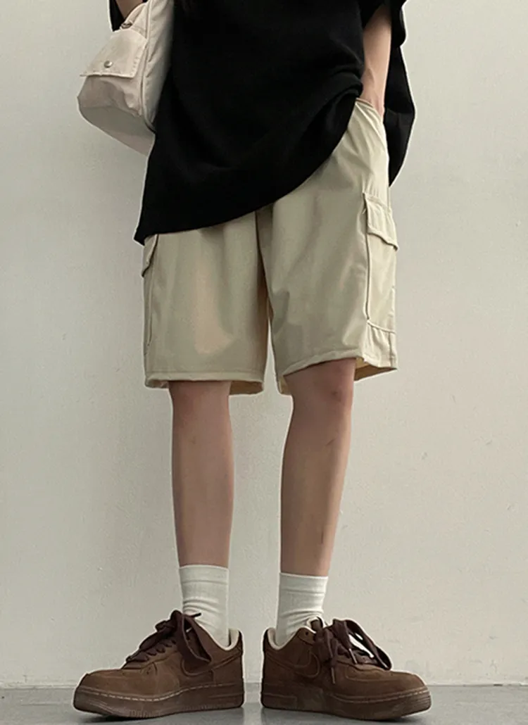 クールドロストカーゴハーフパンツ | hijjoo | 詳細画像1
