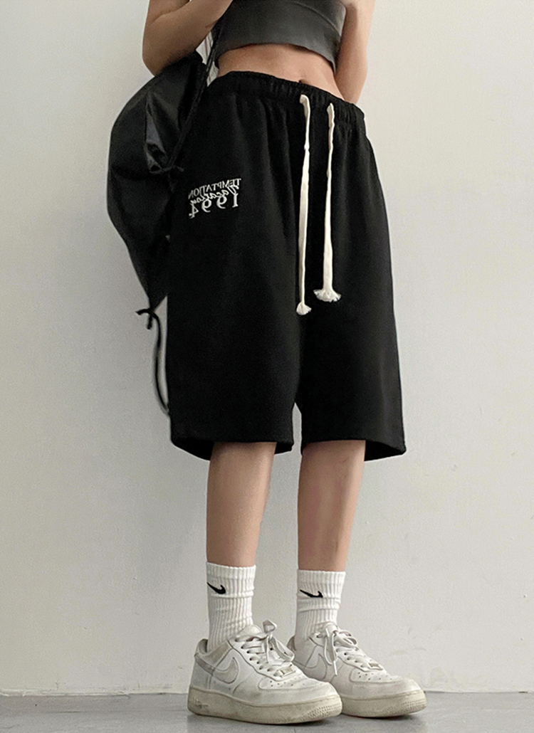 NoRemID 黒刺繍パンツ Needles - Needles ニードルス パンツ（その他） M 黒 【古着