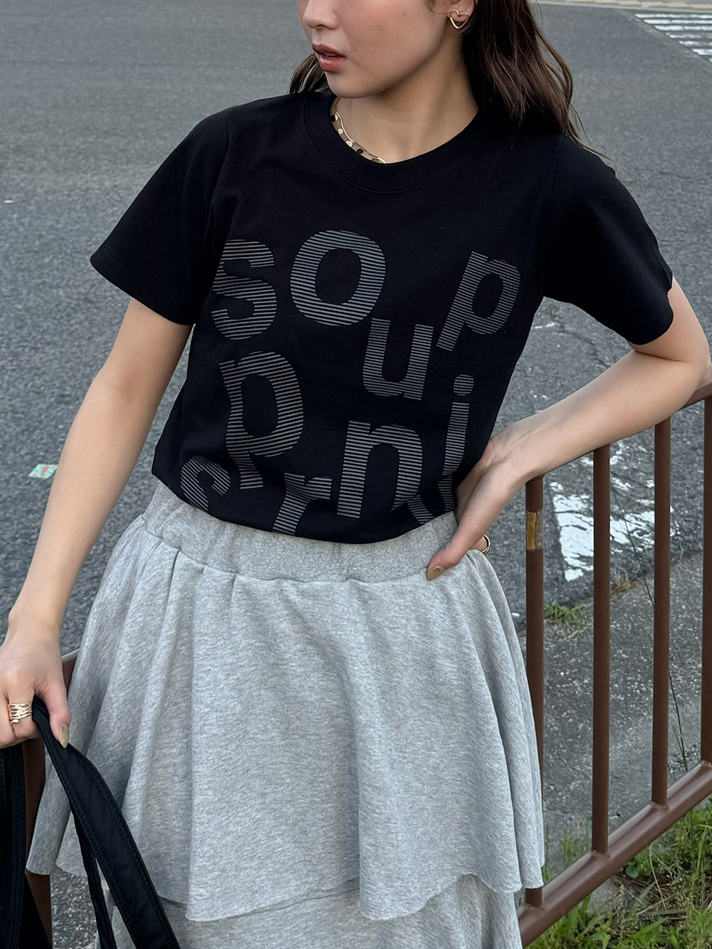 ランダムアルファベットTシャツ | 詳細画像4
