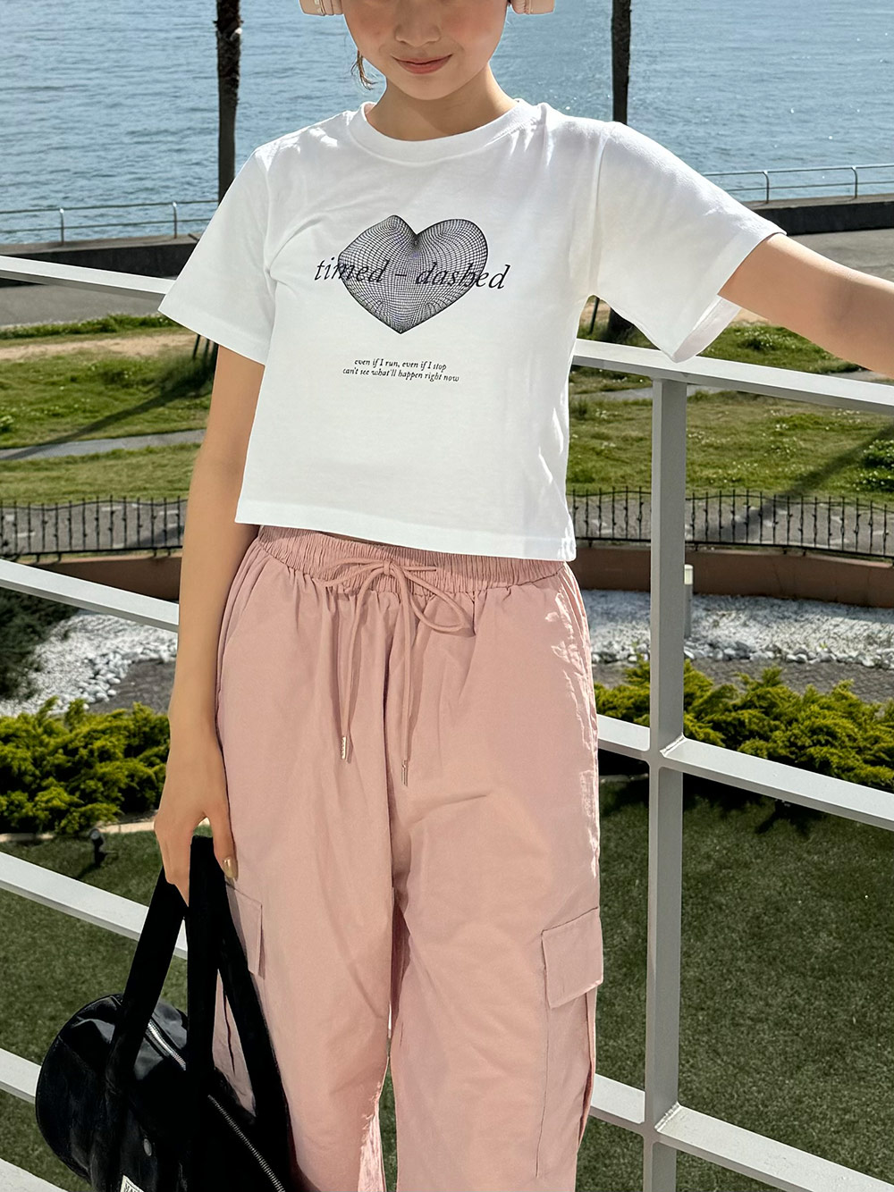 ハートクロップドTシャツ | 詳細画像5