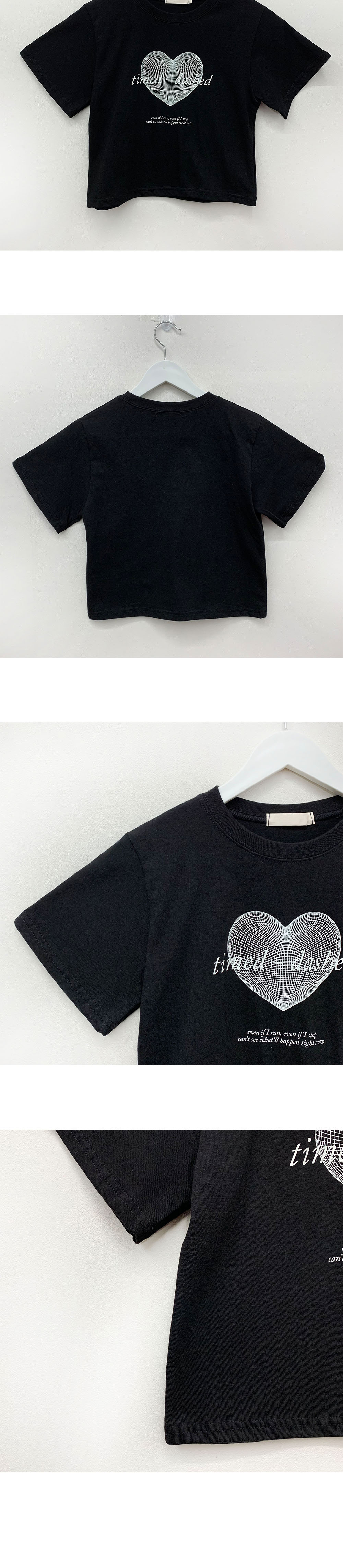 ハートクロップドTシャツ | 詳細画像19
