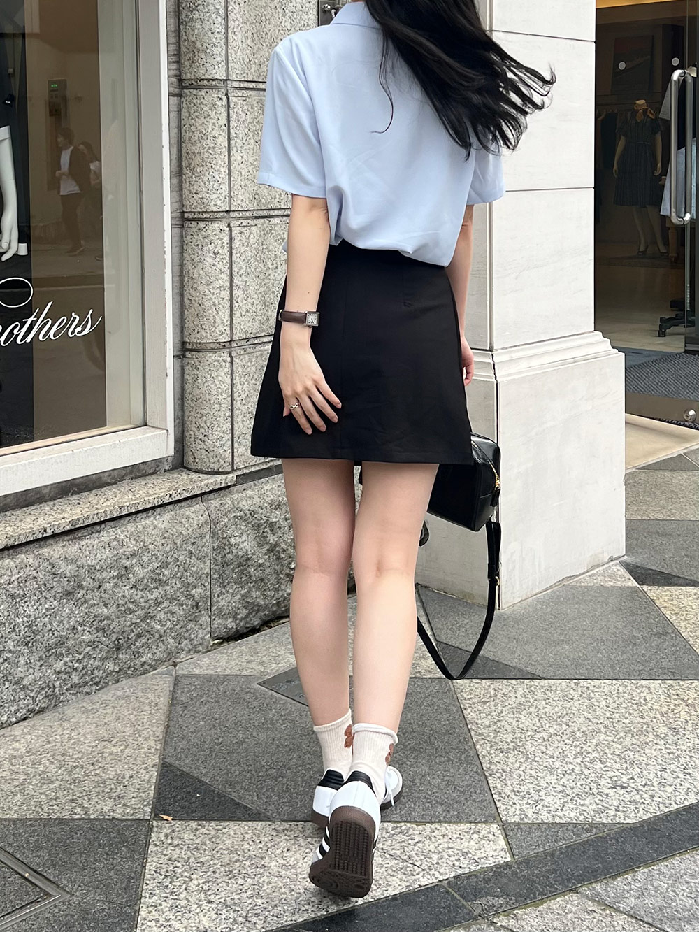 ベルト付パンツ裏地ミニスカート | レディースファッション通販 - DHOLIC