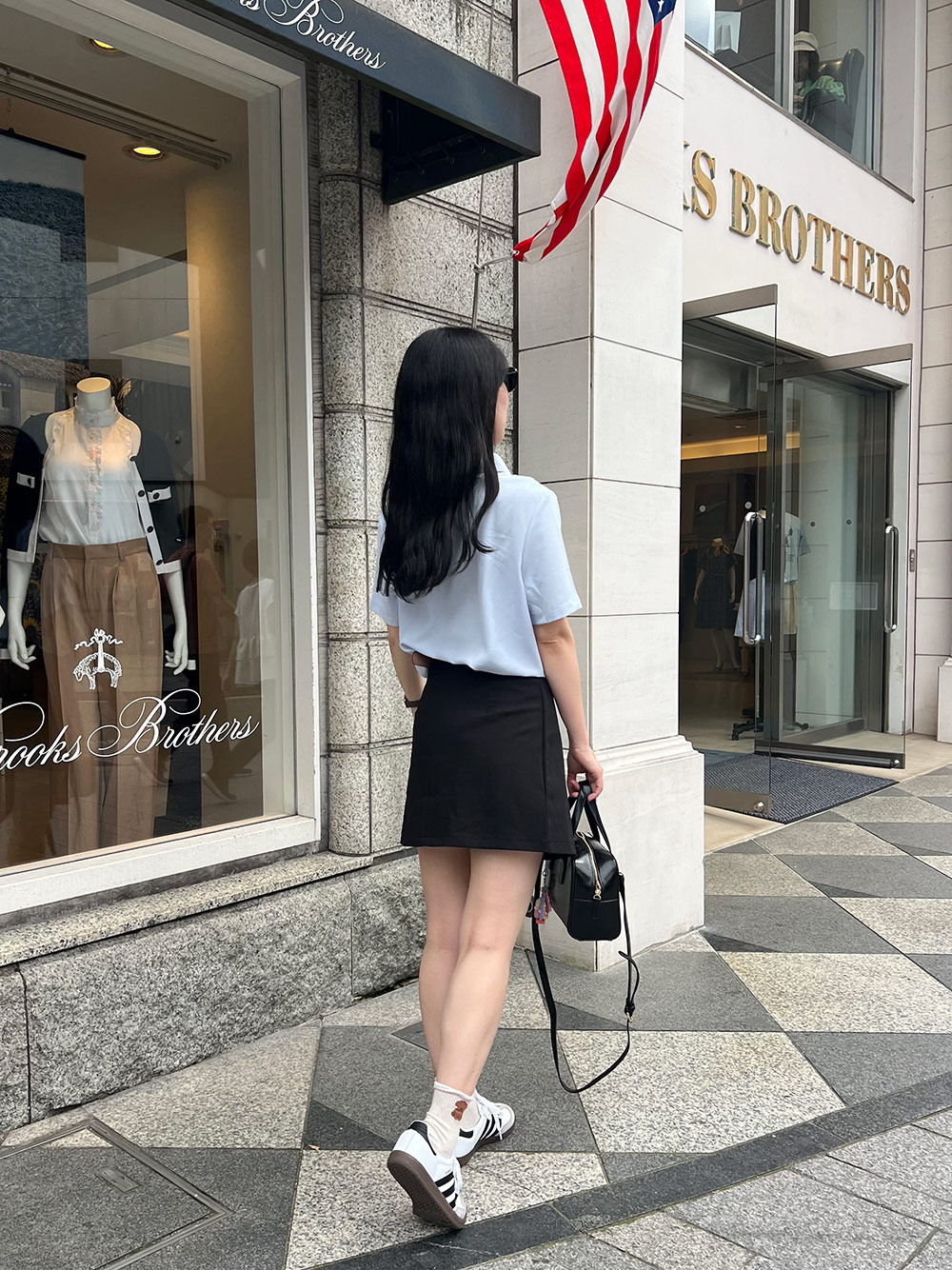 ベルト付パンツ裏地ミニスカート | 詳細画像8