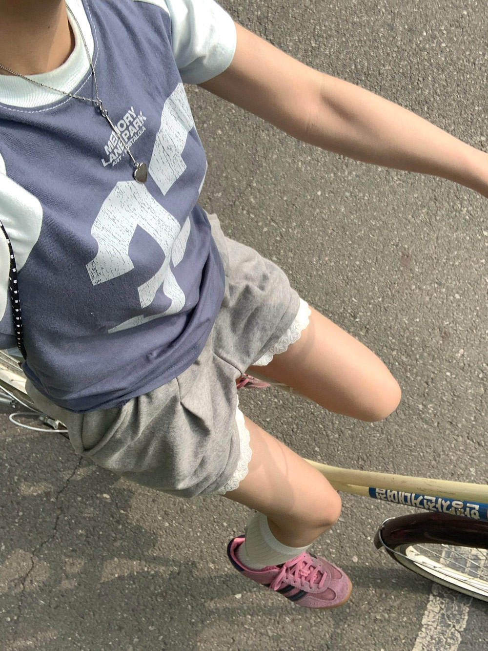 レーススウェットショートパンツ | 詳細画像10