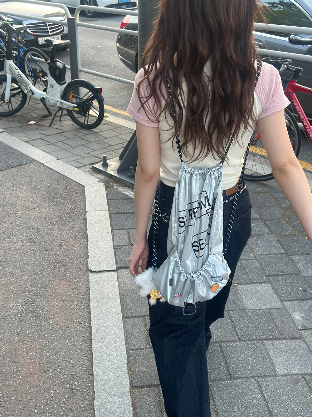 配色キャット半袖Tシャツ | 詳細画像14