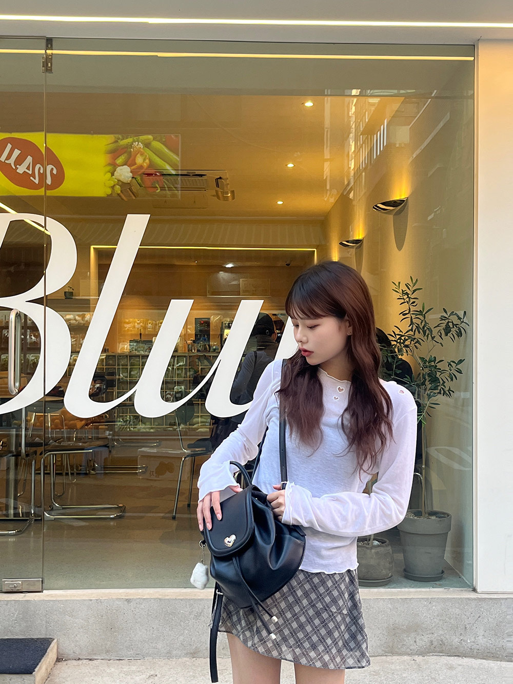 ハートカットシアー長袖Tシャツ | 詳細画像14