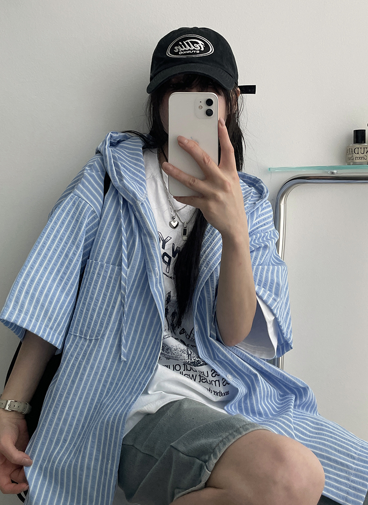 リネンミックスドロストポケットシャツ URBAN RESEARCH ITEMS｜リネンミックスドロストポケットシャツ