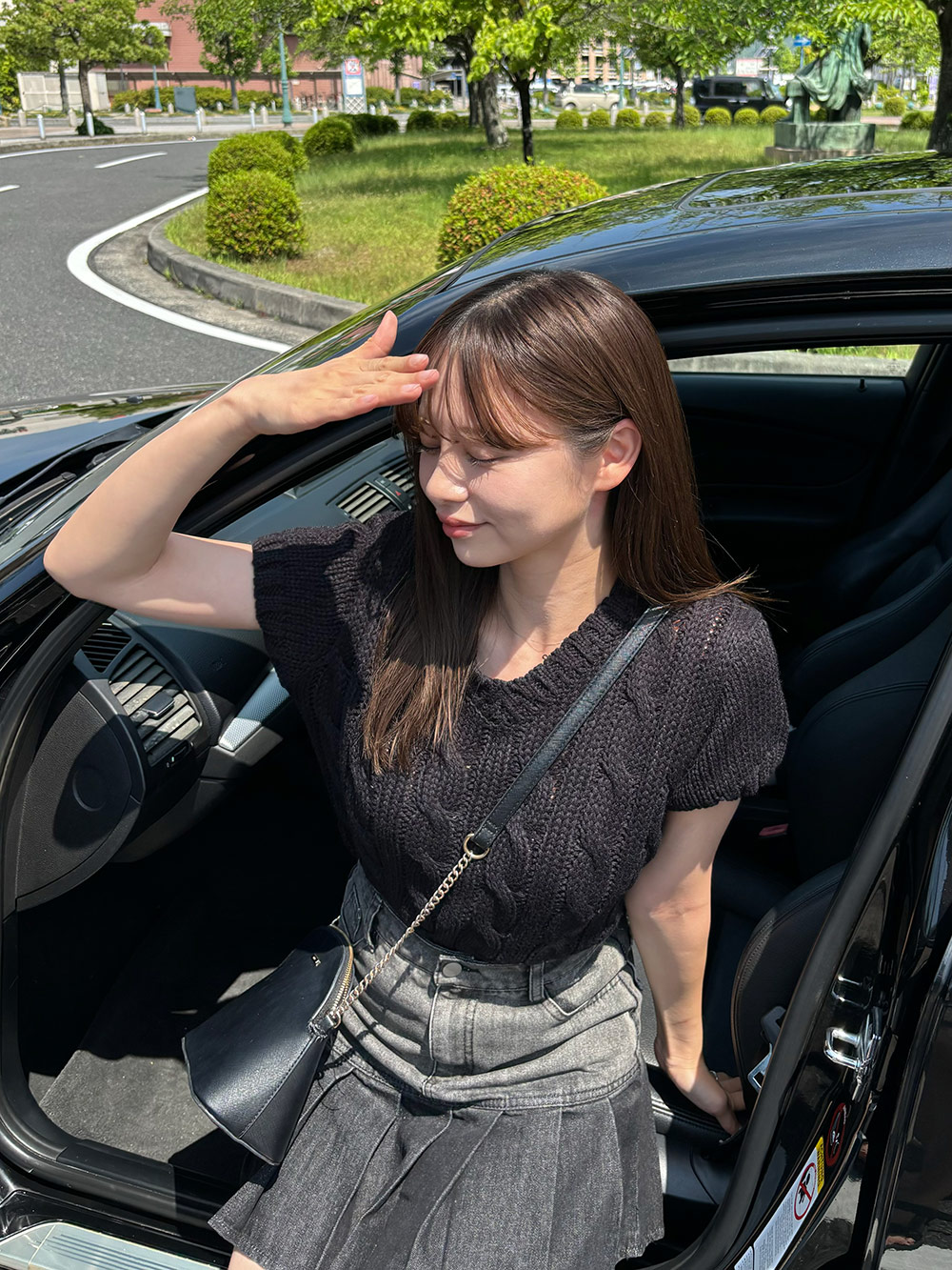 ネイビー Vネック 半袖ニット 楽天市場】Vネック（カラーネイビー）（ニット・セーター