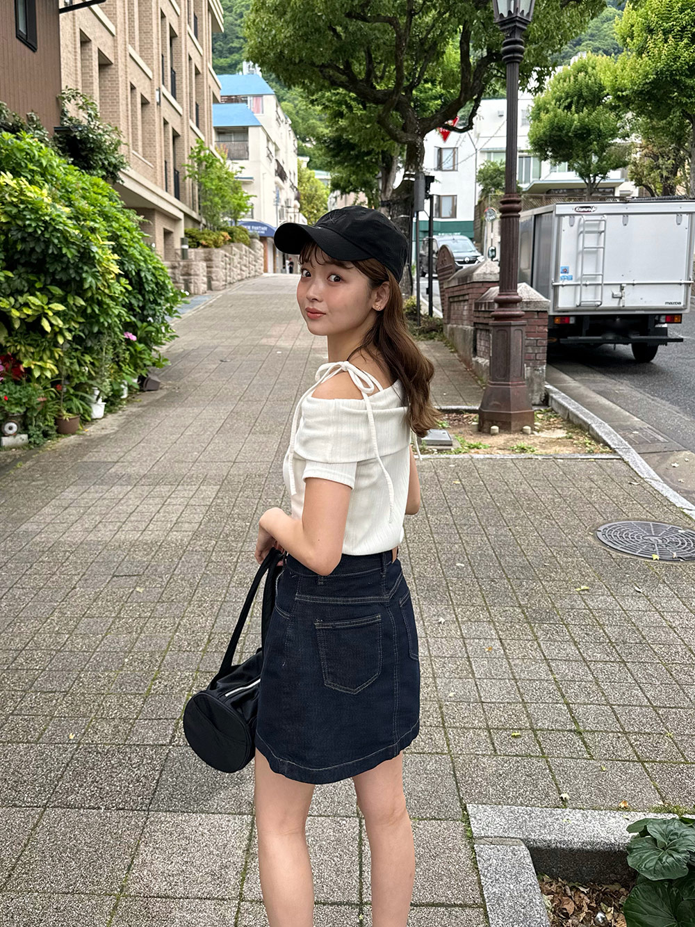 リボンオフショルTシャツ | 詳細画像5