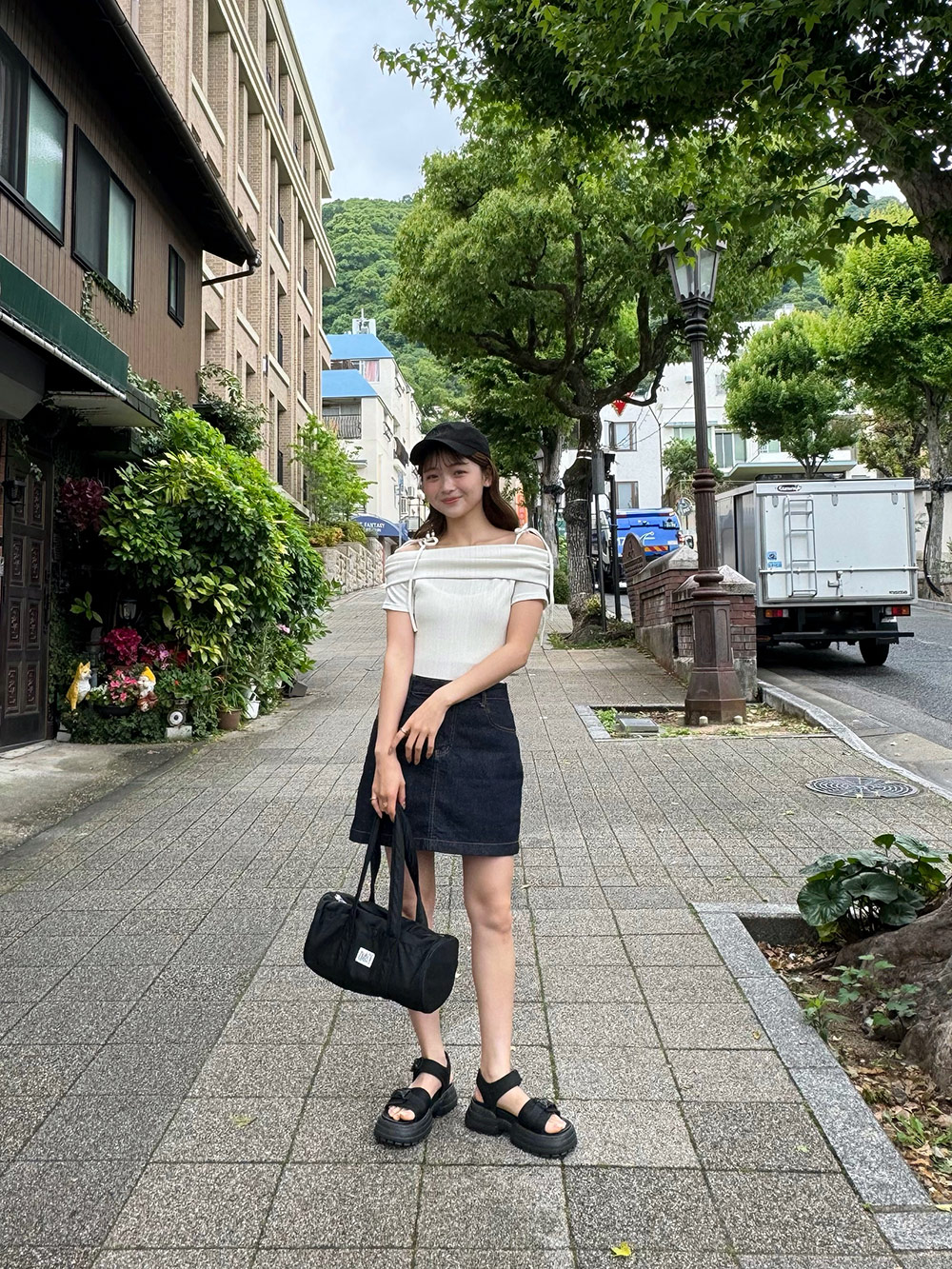 リボンオフショルTシャツ | 詳細画像8