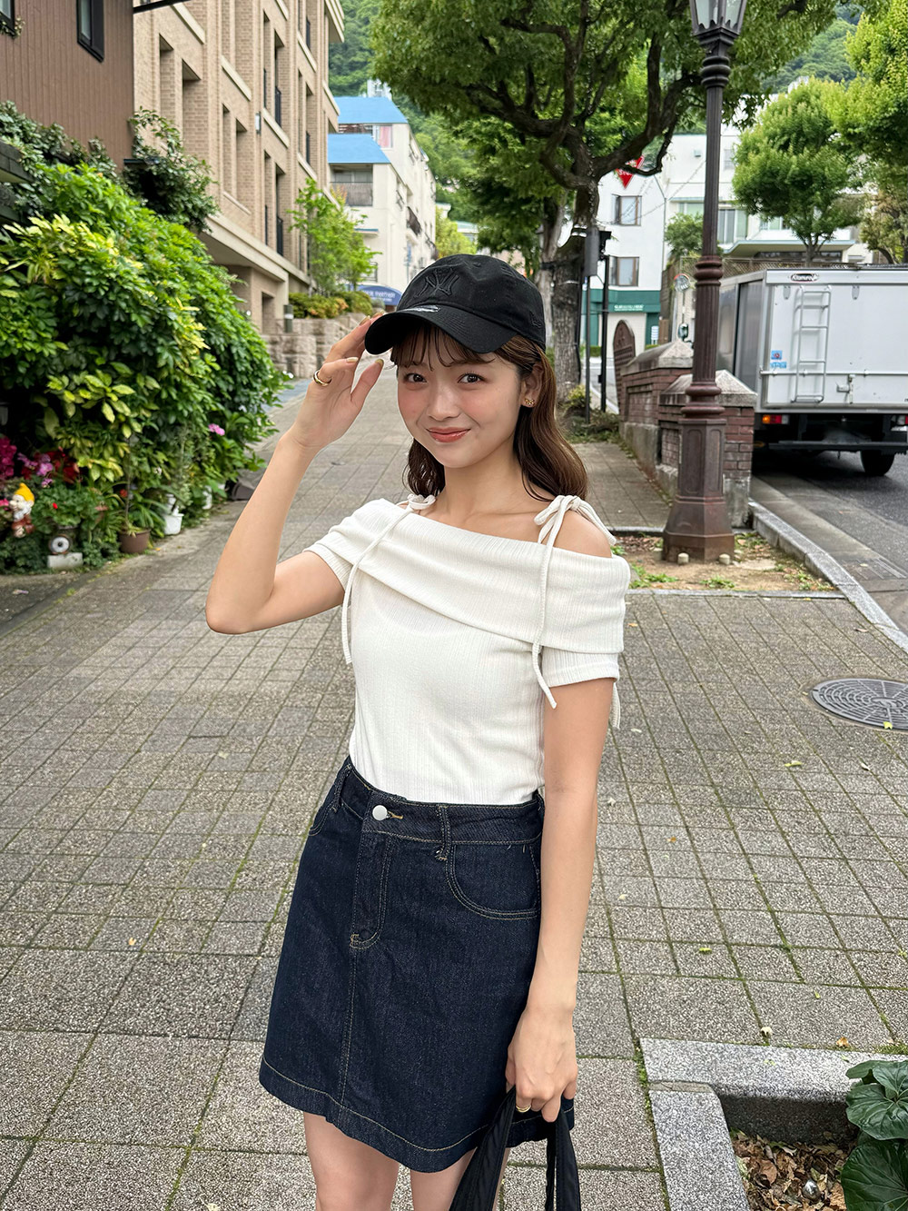 リボンオフショルTシャツ | 詳細画像15