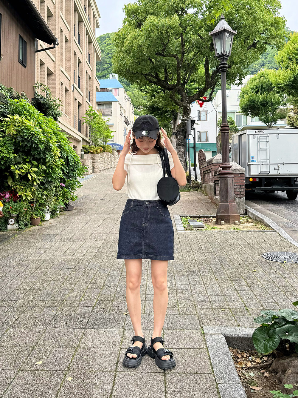 リボンオフショルTシャツ | 詳細画像18